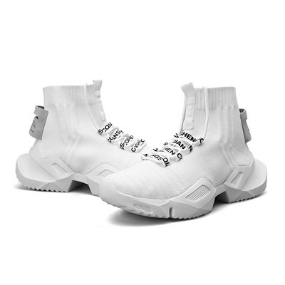 Nauji madingi vyriški stambūs sportbačiai Vyriški patogūs aukštakulniai krepšinio batai vyrams Lauko sportiniai batai 39-47 dydžiai