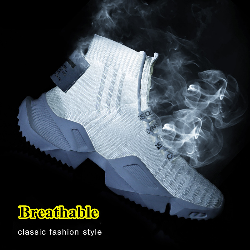 Nauji madingi vyriški stambūs sportbačiai Vyriški patogūs aukštakulniai krepšinio batai vyrams Lauko sportiniai batai 39-47 dydžiai