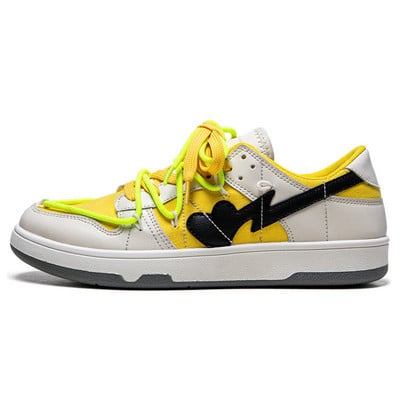 2023 Есен Нова тенденция Розови цветни мъжки скейт обувки Маратонки Външни хип-хоп ниски дизайнерски обувки Мъжки маратонки Скейтборд кошници