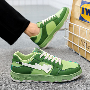 2023 Hot Fashion Πράσινα Παπούτσια Skateboard Ανδρικά παπούτσια Streetwear Hip Hop Sneakers για άνδρες Ανδρικά αθλητικά παπούτσια σχεδιαστών πλατφόρμας zapatos hombre