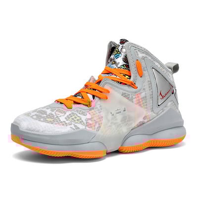 Brändi Disain Meeste Korvpallijalatsid Laste Võrgust hingavad 19 Korvjalatsid Meeste Spordijalatsid Kõrge ülaosaga Basket Treeningtossud