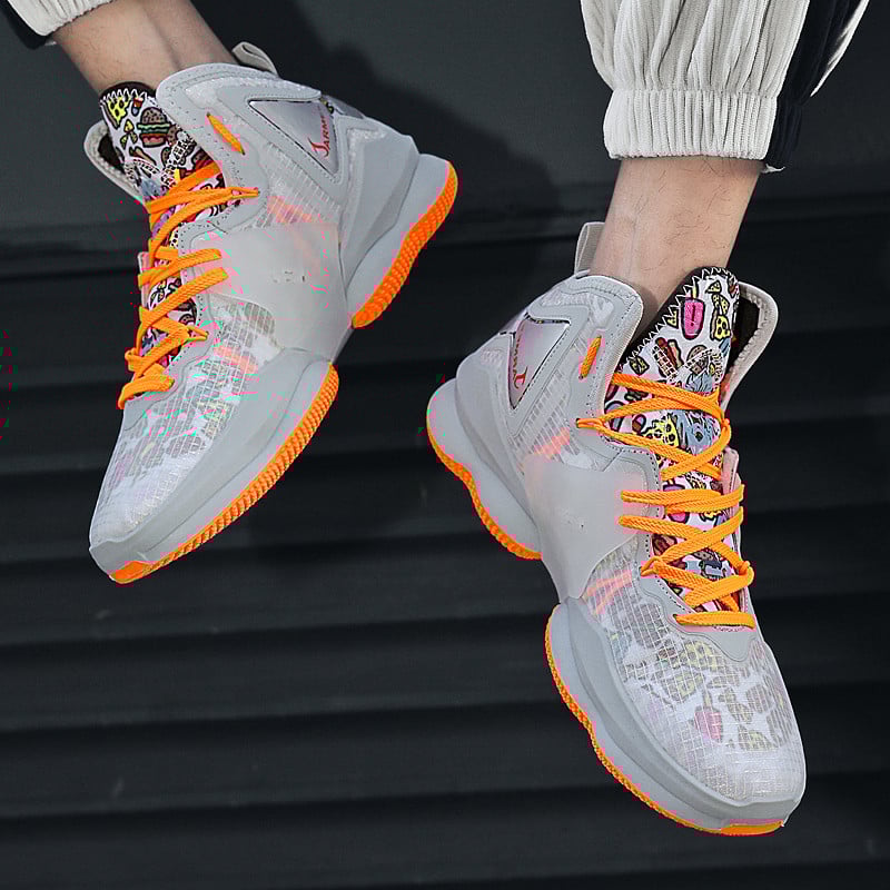 Brändi Disain Meeste Korvpallijalatsid Laste Võrgust hingavad 19 Korvjalatsid Meeste Spordijalatsid Kõrge ülaosaga Basket Treeningtossud