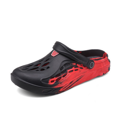 Jaunas vīriešu sieviešu baseina sandales āra pludmales apavi unisex dārza koka tupeles, ūdens neslīdošas čības Flip Flop