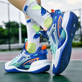 Νέα αντανακλαστικά ανδρικά παπούτσια μπάσκετ Παιδικά αθλητικά παπούτσια Γυναικείες μπότες καλάθι υψηλής ποιότητας Αθλητικά παπούτσια μπάσκετ Ανδρικά υποδήματα