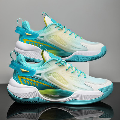 Jauni atstarojoši vīriešu basketbola apavi Bērnu kedas sieviešu sporta zābaki Augstas kvalitātes basketbola sporta treniņu apavi vīriešu apavi