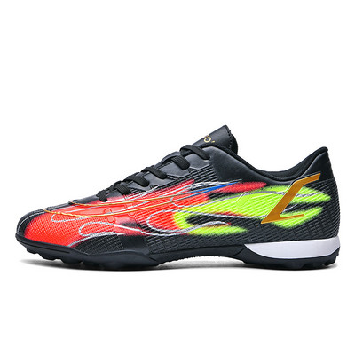 Új lila professzionális futballcipők női FG/TF Futsal terem futballcipő férfi edzőcipő kültéri fűkapcsok tornacipők