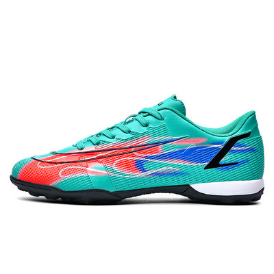 Új lila professzionális futballcipők női FG/TF Futsal terem futballcipő férfi edzőcipő kültéri fűkapcsok tornacipők