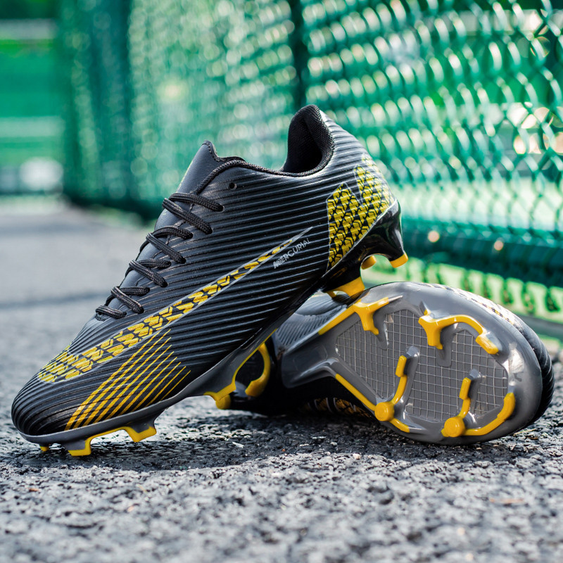 Balti Profesionalūs Futbolo Batai Vaikiški Sporto Batai Pigūs TF/FG Futbolo Batai Vaikams Lauko Žolės Apvalkalai Moteriški sportbačiai