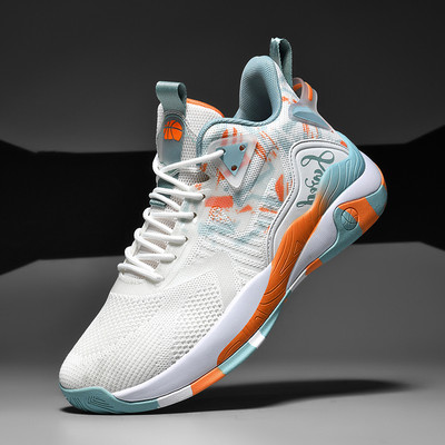 Vyriški krepšinio bateliai kvėpuojantys sportbačiai lauko sporto salė Treniruotės sportiniai bateliai Basket Homme naujiena, 2023 m.