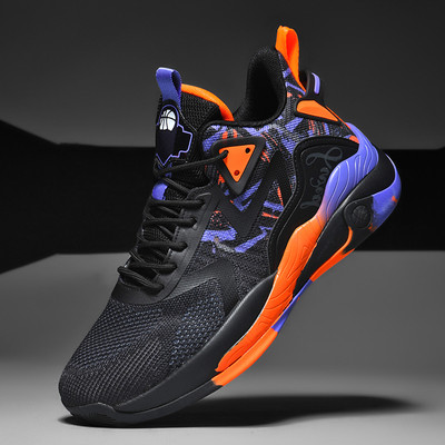 Vyriški krepšinio bateliai kvėpuojantys sportbačiai lauko sporto salė Treniruotės sportiniai bateliai Basket Homme naujiena, 2023 m.