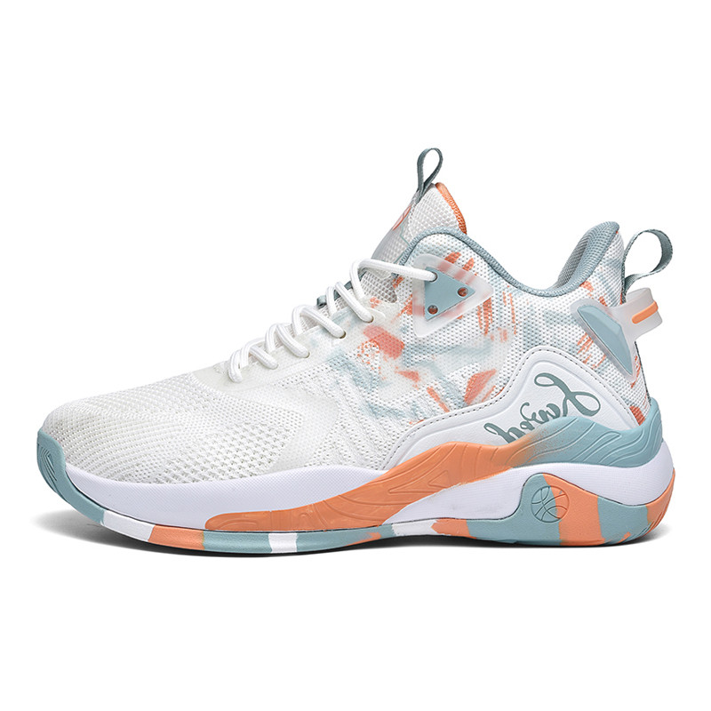 Vyriški krepšinio bateliai kvėpuojantys sportbačiai lauko sporto salė Treniruotės sportiniai bateliai Basket Homme naujiena, 2023 m.