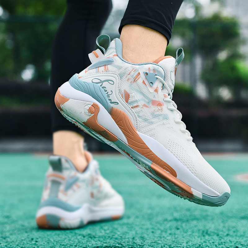 Vyriški krepšinio bateliai kvėpuojantys sportbačiai lauko sporto salė Treniruotės sportiniai bateliai Basket Homme naujiena, 2023 m.