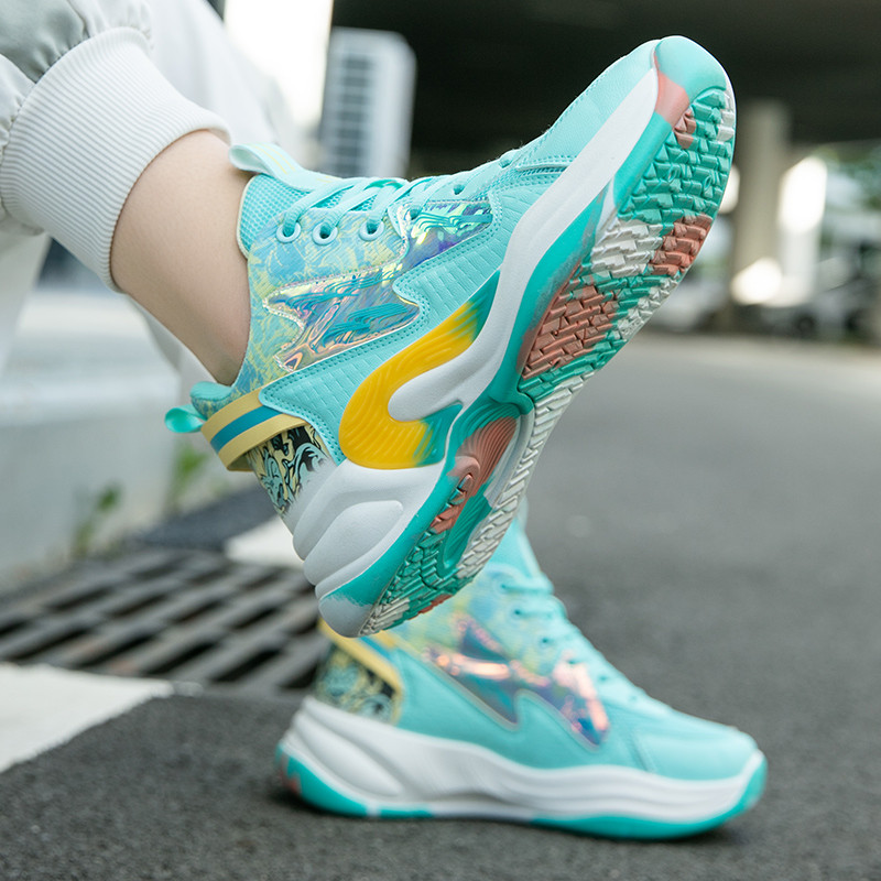 33~44. Szülő-gyerek kosárlabdacipők női fűzős tornacipők férfi kosárlabdacipők légáteresztő Trend férfi tornacipők sétacipők