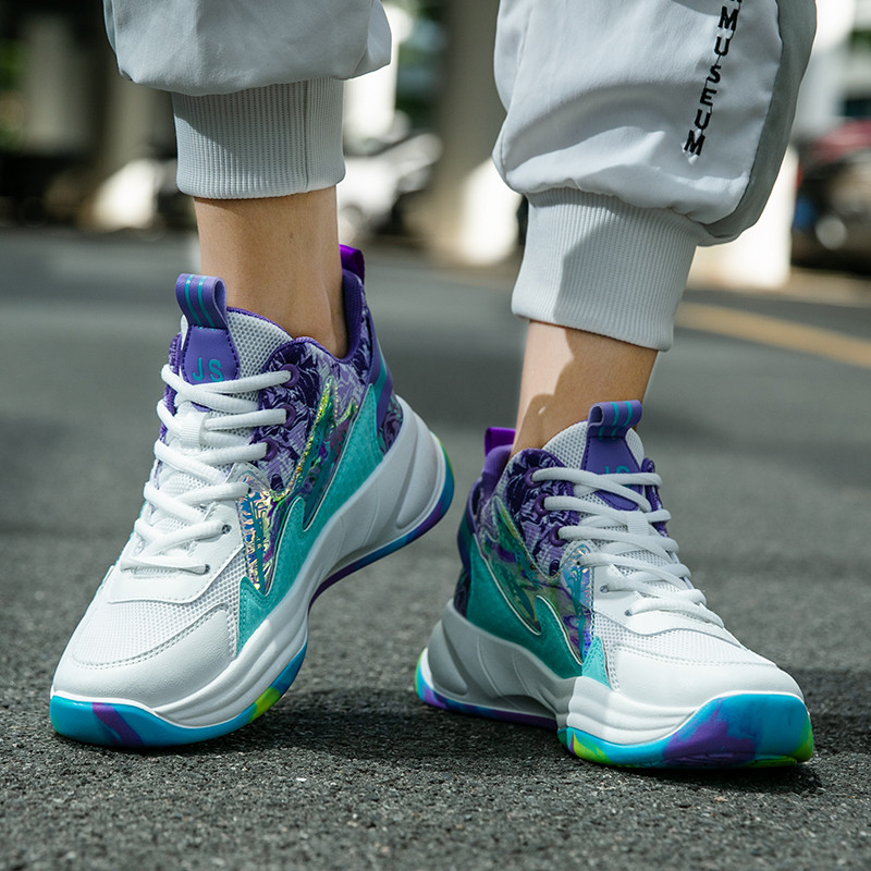 33~44. Szülő-gyerek kosárlabdacipők női fűzős tornacipők férfi kosárlabdacipők légáteresztő Trend férfi tornacipők sétacipők