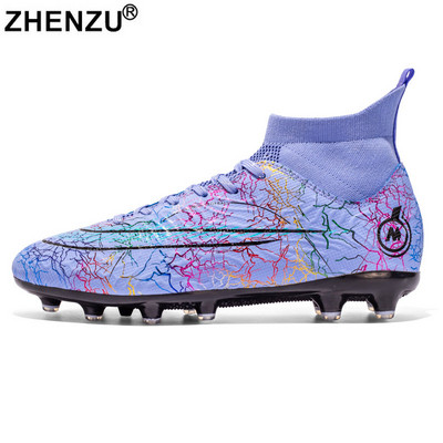 ZHENZU 33-46 Παπούτσια ποδοσφαίρου Παπούτσια ποδοσφαίρου για αγόρια Παιδικά Ανδρικά Γυναικεία Σφίγγες ποδοσφαίρου Αθλητικά παπούτσια botas de futbol Ποδοσφαιρικά παπούτσια για αγόρια