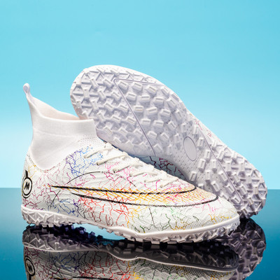 ZHENZU 33-46 Futbolo Batai Berniukai Futbolo Batai Vaikai Vyrai Moteriški Futbolo Apkabos Sportbačiai botas de futbol Futbolo batai berniukams