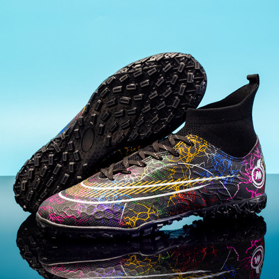 ZHENZU 33-46 Futbolo Batai Berniukai Futbolo Batai Vaikai Vyrai Moteriški Futbolo Apkabos Sportbačiai botas de futbol Futbolo batai berniukams