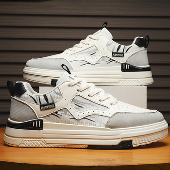 Casual Sneakers Ανδρικά παπούτσια Skateboard Σχεδιαστής μόδας Walking Flats αναπνεύσιμα αθλητικά παπούτσια 2023 Νέα λευκά βουλκανιζέ παπούτσια άνδρας
