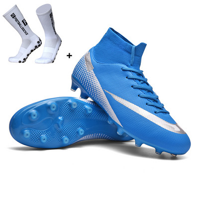 ZHENZU Dydis 34-47 Futbolo batai AG/TF Futbolo batai Vaikams berniukams Mergaitėms Itin lengvi futbolo segtukai Botas de futbol sportbačiai