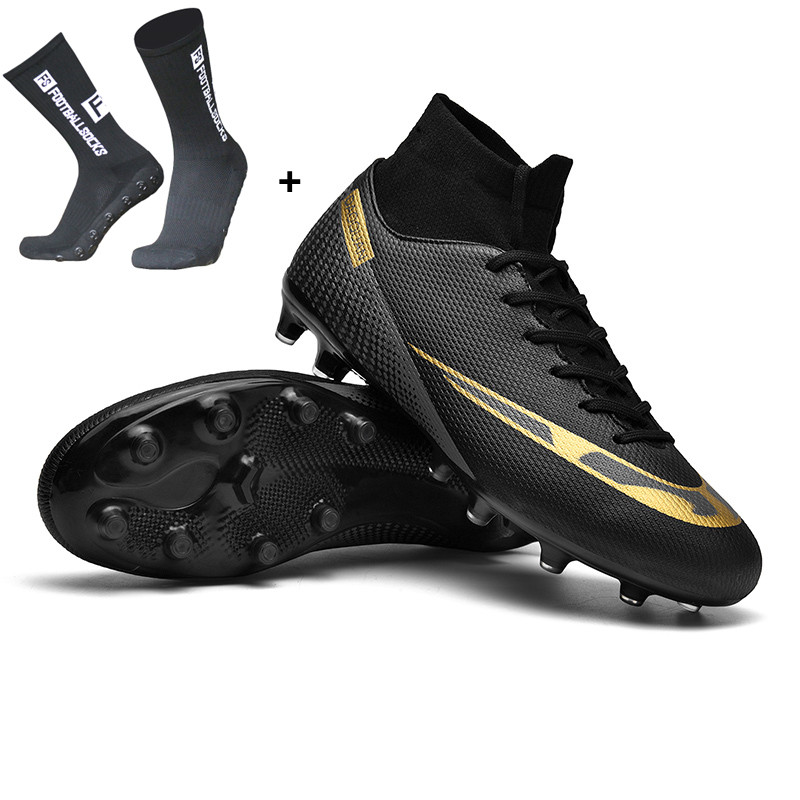 ZHENZU Dydis 34-47 Futbolo batai AG/TF Futbolo batai Vaikams berniukams Mergaitėms Itin lengvi futbolo segtukai Botas de futbol sportbačiai