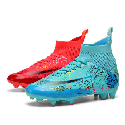 ZHENZU Suurus 31-48 Jalgpallijalatsid Tossud Klambrid Jalgpallisaapad Meeste Laste Futsal Jalgpallijalatsid poistele Tüdrukute tennise jalgpall hombre