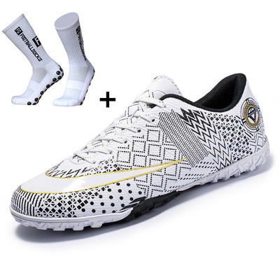 2023 m. ZHENZU Dydis 30-45 Profesionalūs futbolo bateliai Vyriški Vaikiški berniukai Sportiniai bateliai Originalūs futbolo batai TF Futsal futbolo apkabos