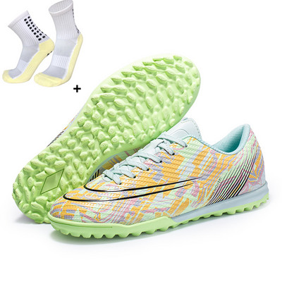 2023 m. ZHENZU Dydis 30-45 Profesionalūs futbolo bateliai Vyriški Vaikiški berniukai Sportiniai bateliai Originalūs futbolo batai TF Futsal futbolo apkabos