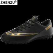 ZHENZU Dydis 32–47 Vyriški futbolo batai Vaikiški futbolo bateliai berniukams mergaitėms AG/TF itin lengvi futbolo apkabeliai sportbačiai