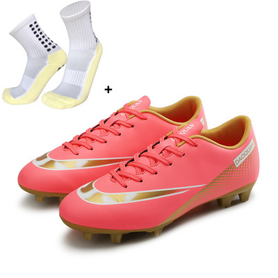 ZHENZU Dydis 32–47 Vyriški futbolo batai Vaikiški futbolo bateliai berniukams mergaitėms AG/TF itin lengvi futbolo apkabeliai sportbačiai