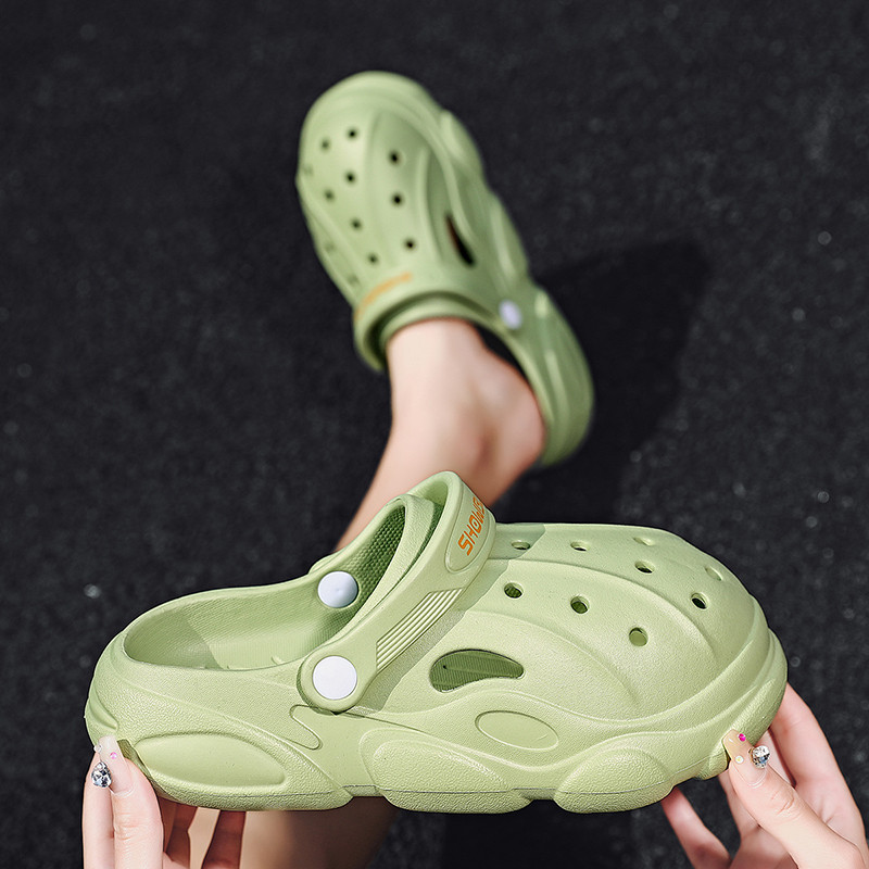 Klompe Street za muškarce Sandale za plažu Papuče za par Unisex casual cipele Brzosušeće ružičaste cipele za žene s platformom