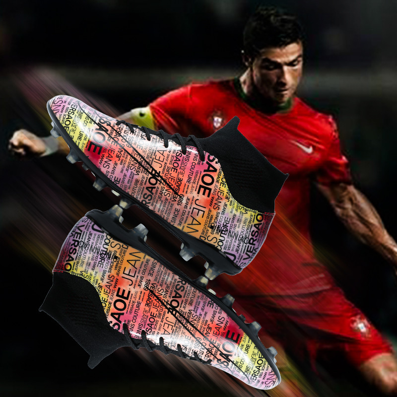 2021 ZHENZU Meeste Jalgpallisaapad Poiste Üliõpilaste Jalgpallijalatsid chuteira Society chuteiras de futbol chuteira Campo Profissional