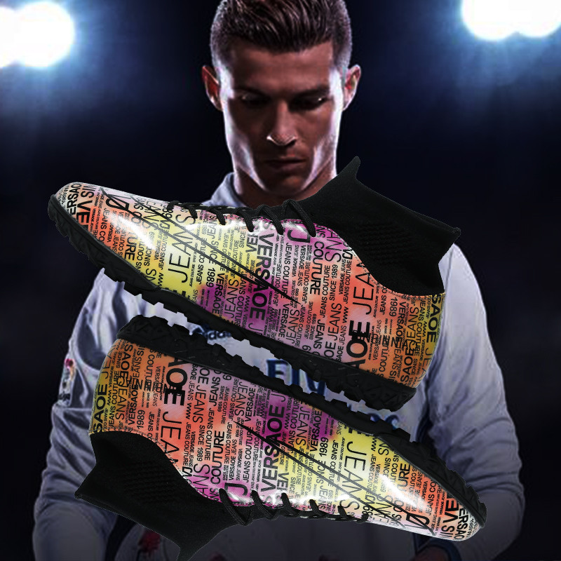 2021 ZHENZU Meeste Jalgpallisaapad Poiste Üliõpilaste Jalgpallijalatsid chuteira Society chuteiras de futbol chuteira Campo Profissional