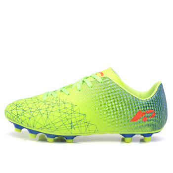 ZHENZU Outdoor Мъжки футболни обувки Детски футболни обувки Футболни обувки Boys Training chuteira futebol Eur размер 35-44 voetbalschoenen