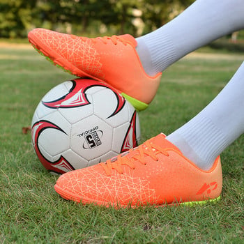 ZHENZU Мъжки футболни обувки Детски футболни обувки Футболни обувки Момчета Тренировка chuteira futebol Eur размер 35-44 voetbalschoenen