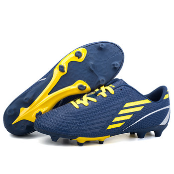 ZHENZU New ανδρικά Παιδικά παπούτσια ποδοσφαίρου για αγόρια για εξωτερικούς χώρους Μακριές αιχμές ποδοσφαίρου Μπότες ποδοσφαίρου Προπόνηση για νέους Αθλητικά αθλητικά παπούτσια