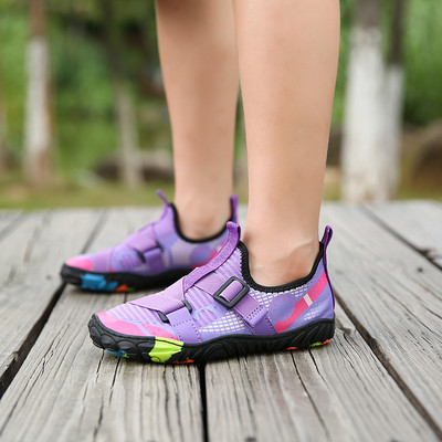 Meiteņu, zēnu sporta apavi Vecākiem un bērniem Ūdens apavi pusaudžiem Āra pārgājienu apavi bērniem Mīkstas zoles pretslīdes studentu ūdens apavi, 27-46 izmērs