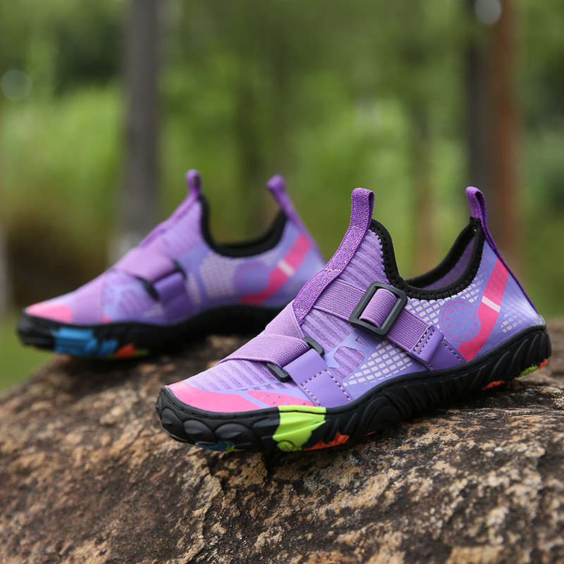 Meiteņu, zēnu sporta apavi Vecākiem un bērniem Ūdens apavi pusaudžiem Āra pārgājienu apavi bērniem Mīkstas zoles pretslīdes studentu ūdens apavi, 27-46 izmērs