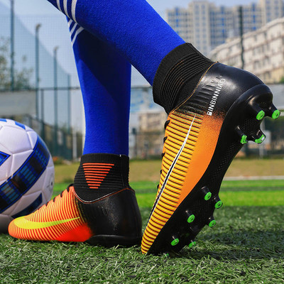 2020 m. Nauji Futbolo Batai FG AG Turf Futbolo Batai Vyriški Futbolo Batai Vaikiški Apkabos Sportiniai Sneakers Vyriški Eu dydis 35-45