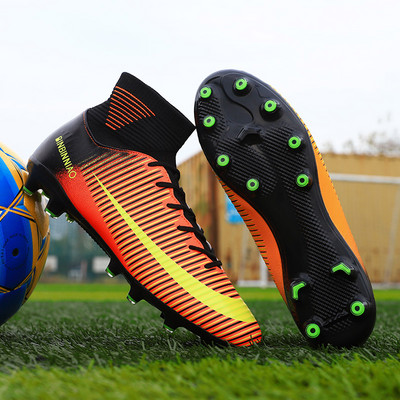 2020 m. Nauji Futbolo Batai FG AG Turf Futbolo Batai Vyriški Futbolo Batai Vaikiški Apkabos Sportiniai Sneakers Vyriški Eu dydis 35-45