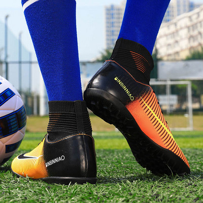 2020 m. Nauji Futbolo Batai FG AG Turf Futbolo Batai Vyriški Futbolo Batai Vaikiški Apkabos Sportiniai Sneakers Vyriški Eu dydis 35-45