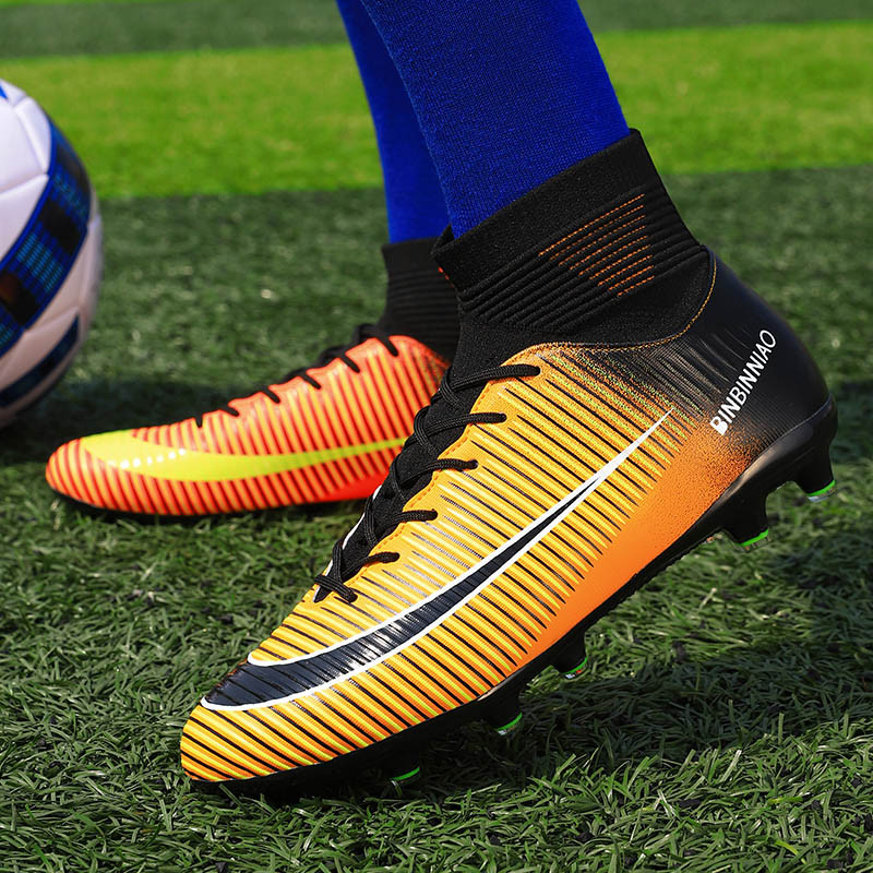 2020 m. Nauji Futbolo Batai FG AG Turf Futbolo Batai Vyriški Futbolo Batai Vaikiški Apkabos Sportiniai Sneakers Vyriški Eu dydis 35-45