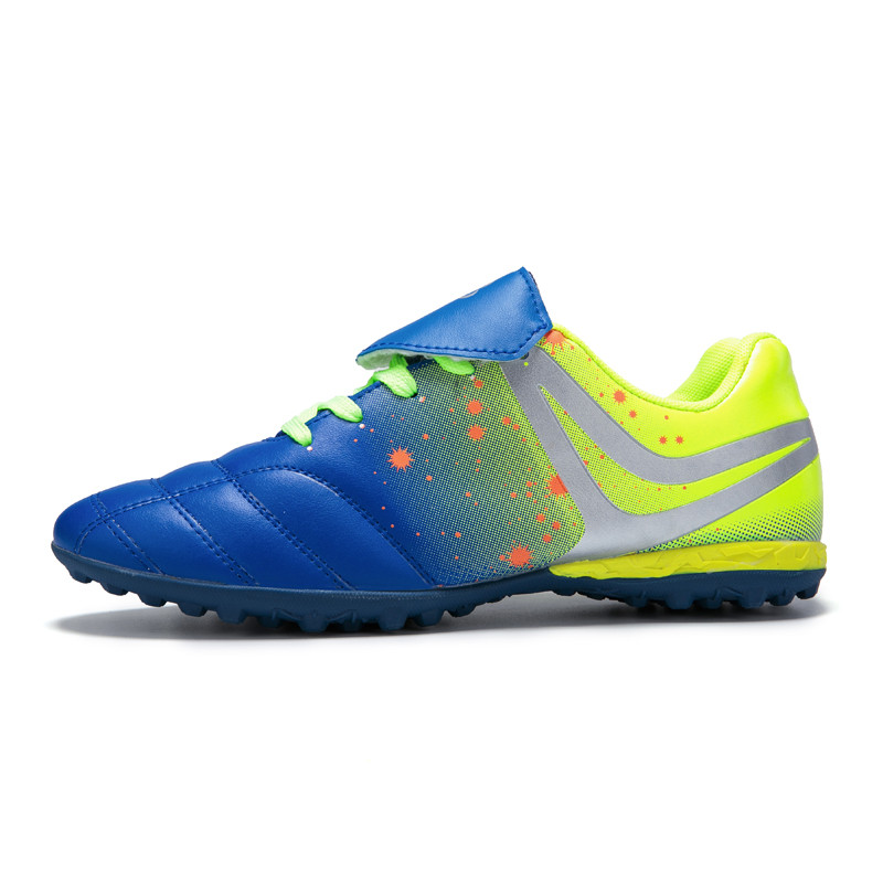 ZHENZU JAUNS Vīriešu Sieviešu zāliens Telpu futbola apavi Bērnu Futsal Knaibles Treniņš TF Futbola zābaki Sporta kedas chuteira futebol