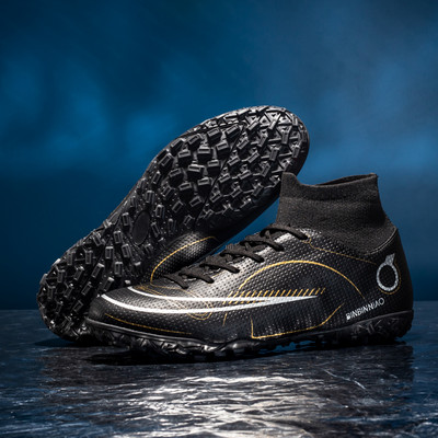 ZHENZU 2022 fg Futbolo batai Chuteira Campo AG / TF Futbolo batai Vaikams berniukams Itin lengvi futbolo apkabos sportbačiai dideli 35–45 dydžiai