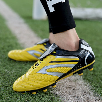 ZHENZU New ανδρικά αγόρια Παιδικά παπούτσια ποδοσφαίρου Υπαίθριες μακριές αιχμές Μπότες ποδοσφαίρου Ποδοσφαιρικές σίτες Προπόνηση για νέους Αθλητικά αθλητικά παπούτσια