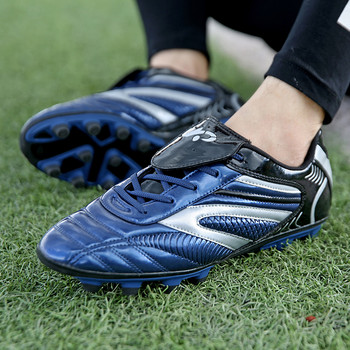ZHENZU New ανδρικά αγόρια Παιδικά παπούτσια ποδοσφαίρου Υπαίθριες μακριές αιχμές Μπότες ποδοσφαίρου Ποδοσφαιρικές σίτες Προπόνηση για νέους Αθλητικά αθλητικά παπούτσια