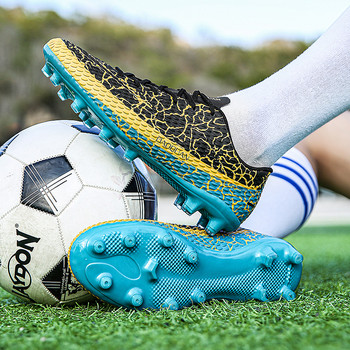 ZHENZU Размер 32-47 Футболни обувки за трева Мъжки маратонки за момчета Оригинални футболни обувки AG TF Детски футболни бутли Тренировъчни обувки