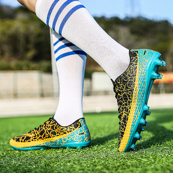 ZHENZU Размер 32-47 Футболни обувки за трева Мъжки маратонки за момчета Оригинални футболни обувки AG TF Детски футболни бутли Тренировъчни обувки