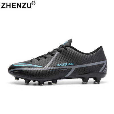 ZHENZU 32-47 méretű gyepfocicipő férfi fiú tornacipő eredeti futballcipő AG TF gyerek foci kapcsos edzőcipő