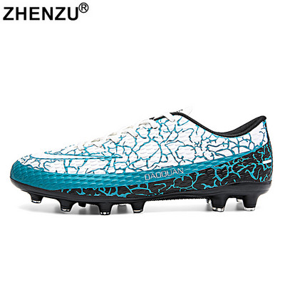 ZHENZU 32-47 méretű gyepfocicipő férfi fiú tornacipő eredeti futballcipő AG TF gyerek foci kapcsos edzőcipő
