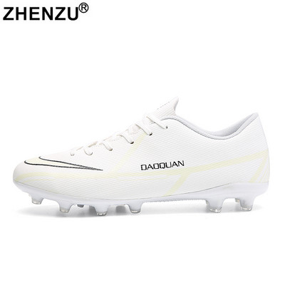 ZHENZU 32-47 méretű gyepfocicipő férfi fiú tornacipő eredeti futballcipő AG TF gyerek foci kapcsos edzőcipő